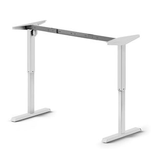 Table de bureau élévatrice motorisée réglable blanche Emuca
