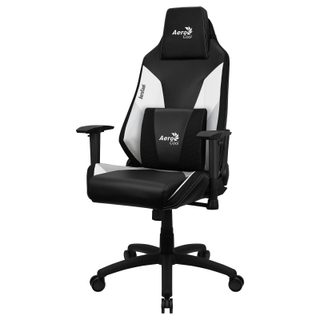 Chaise de jeu Aerocool Admiral noir/blanc