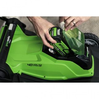 Tondeuse à gazon à batterie Greenworks G40LM41K4 40 V