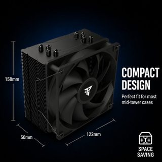 tempest Cooler 4Pipes Ventilateur CPU 120mm