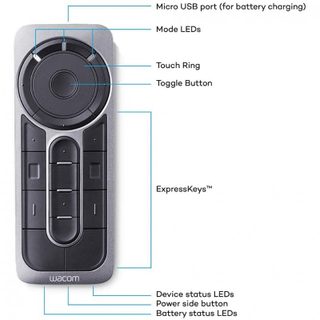 Wacom ExpressKey Remote ACK-411050 Télécommande multimédia