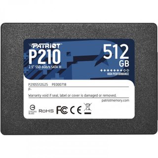 Patriot P210 2,5" SSD 512 Go SATA 3