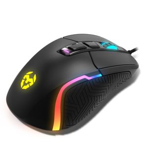 Krom Kick Gaming Mouse 6200 DPI Noir