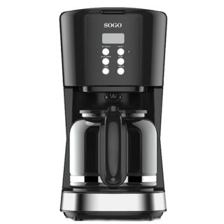 Cafetière à filtre Sogo CAF-SS-5670 12 Tasses LCD anti-goutte maintien au chaud