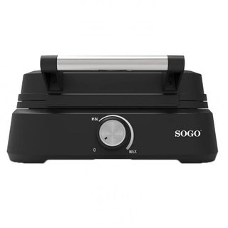 Sogo SS-7235 Gaufrier Double 1500W Noir