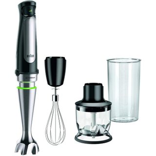 Braun MQ 7025X 0,6 L Mélangeur par immersion 1000 W Noir, Acier inoxydable