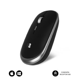Subblim Wireless Mini Mouse Souris optique sans fil Noir
