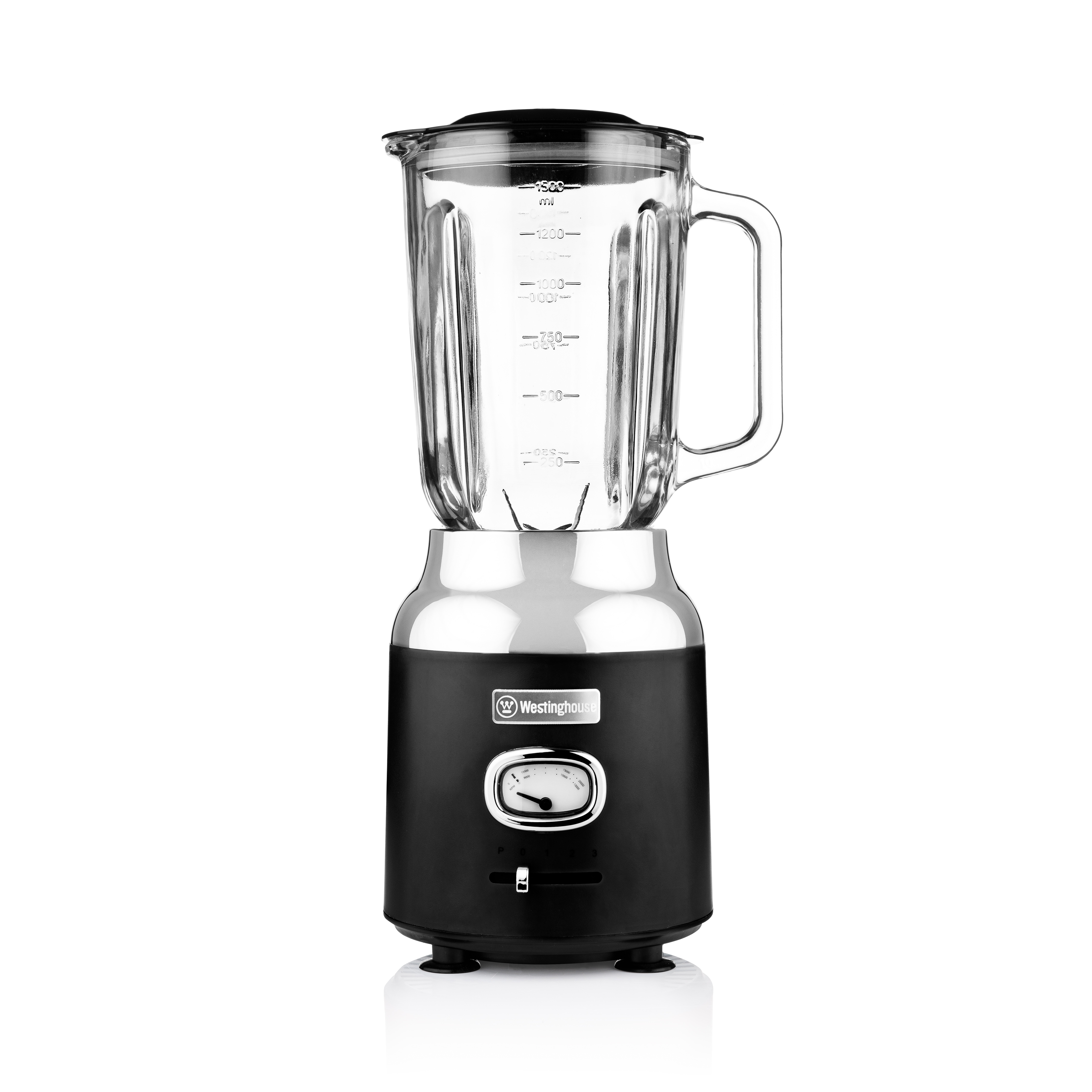 Westinghouse - Retro - Blender - Mixeur - 1,5 Litre - 600w - Noir