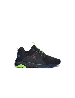 Chaussures San Puerto Lace Jr Noir Bleu royal Rouge