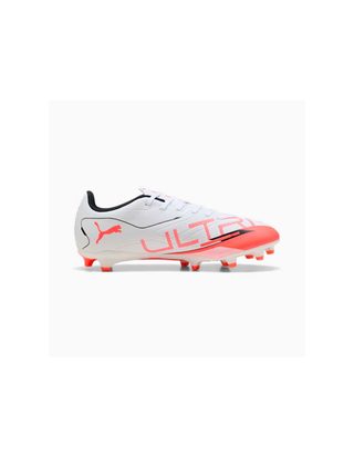 Bottes de Football Ultra 5 Play Fg Ag Blanc