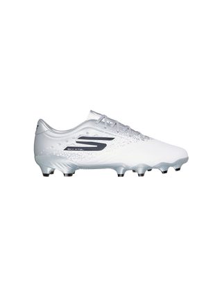 Bottes de Football Razor 1 5 FG Blanc Argent