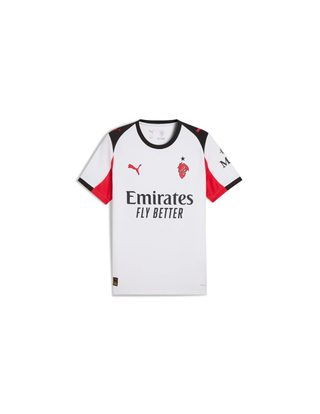 T-shirt de Football AC Milan Away Repl Blanc
