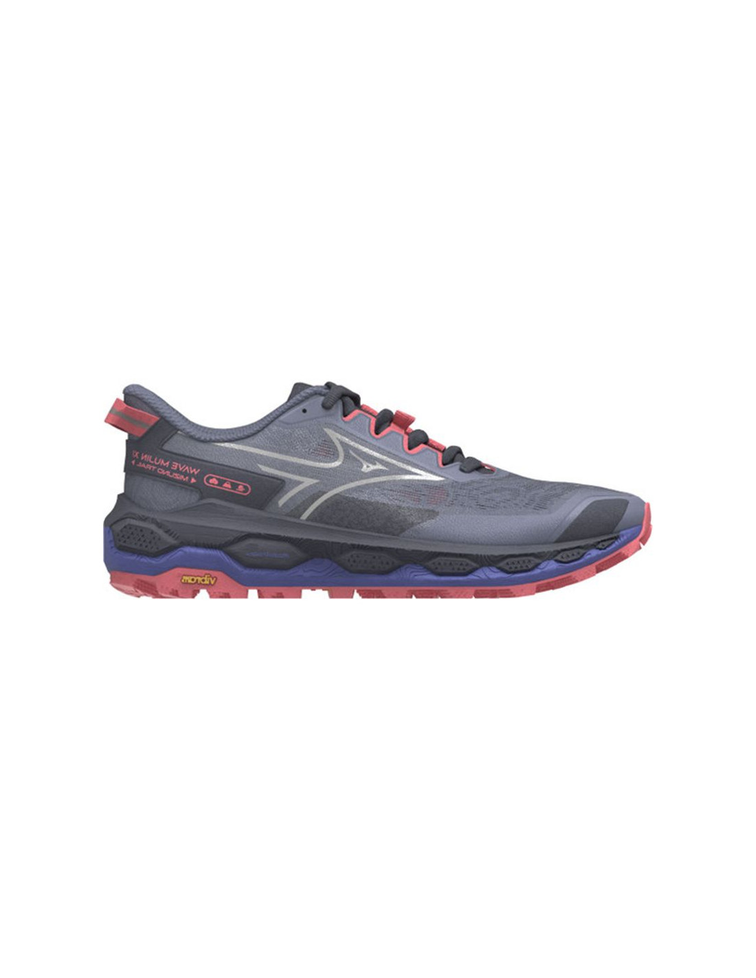 Chaussures de Trail Wave Mujin 11 Bleu Argent