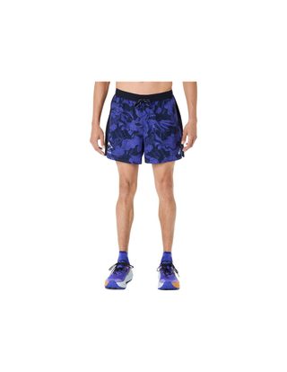 Pantalons Fujitrail All Over Print 5In Short Bleu Cobalt