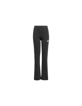 Collants Fitness Jg Tr-Es 3Stripes FL noir et blanc