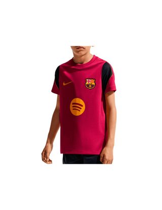 T-shirt Football FC Barcelone Df Strk Ss Haut Rouge