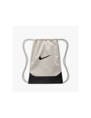Sac à dos Football BRSL à cordon de serrage Os clair Noir