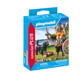 Viking avec chien, bouclier et armes 71755 PLAYMOBIL