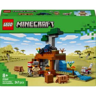 LEGO Minecraft L'Expédition dans la Mine du Tatou 21269 LEGO