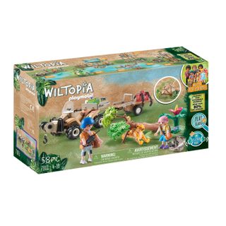 Quad de secours pour animaux - Wiltopia - 71011 PLAYMOBIL