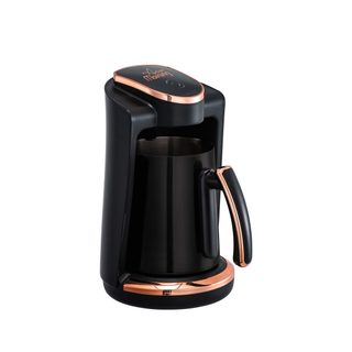 Cafetière Turque Électrique Any Morning Inox 250ml 400w Double Bec 4 Tasses