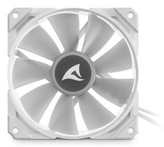 Sharkoon F50 Boitier Pc Ventilateur 12 Cm Gris, Blanc