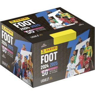 Panini Boîte - Foot Ligue 1 2024-2025 - McDonald's - 50 pochettes - 350 stickers