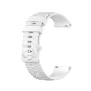Bracelet De Montre En Silicone Compatible Avec Polar Ignite/unite White