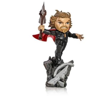 Figurine - Iron Studios - Mini Co. Deluxe - Marvel's Avengers : Thor - Pvc - 21 Cm