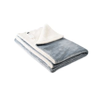 Couverture Chauffante Heklet Innovagoods Blanc Gris 130 X 180 Cm 160 W