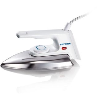 Fer À Sec Séverin Ba 3211 1200 W Semelle Aluminium Brossé Blanc Arrêt Automatique
