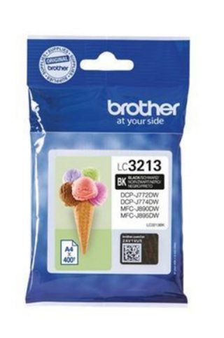Cartouche D’encre Brother Lc3213bk Noir