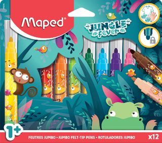 Maped Feutre De Coloriage Jungle Fever Bold