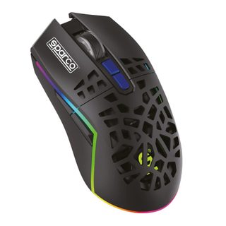 Sparco Spwmouse Souris Gaming Droitier Rf Sans Fil 4800 Dpi