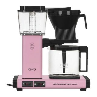 Cafetière Filtre Aster Préparation Café À La Maison Rose Café Moulu 1,25 Litre