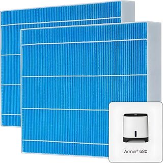Pad D'évaporation Meaco Armin 680ml 2 Pack Antimicrobien Scale Free