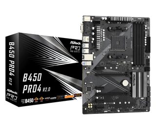 Asrock B450 Pro4 R2.0 Amd B450 Emplacement Am4 Atx