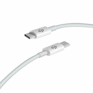 Câble Usb-c Vers Usb-c Subblim Subcab-c10011 2 M Blanc