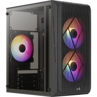 Boîtier Pc - Aerocool - Cs-107-a V2 - Boitier Sans Alim. -mini Tour- Format Micro-atx