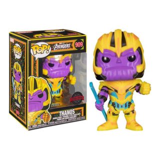 Figurine POP! Avengers - Thanos Blacklight - N° 909 FUNKO