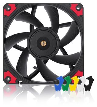 Noctua Nf-a12x15 Pwm Ch.bk.s Système De Refroidissement D’ordinateur Boitier Pc Ventilateur 12 Cm Noir