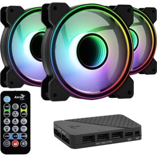 Aerocool Mirage 12 Pro Argb (pack De 3) - Ventilateur 120mm A-rgb Pour Boitier