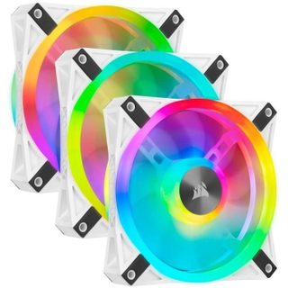 Ql120 Rgb Blanc, 120mm Rgb Led Fan, Triple Pack + Node Core (co-9050104-ww)