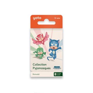 Pack 3 Cartes Audio Pour Conteuse D Histoire Yoto Collection Pyjamasques