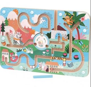 Labyrinthe Magnétique Vilac Michelle Carlslund 21x30x2 Cm Multicolor Autre(s) Matière(s)