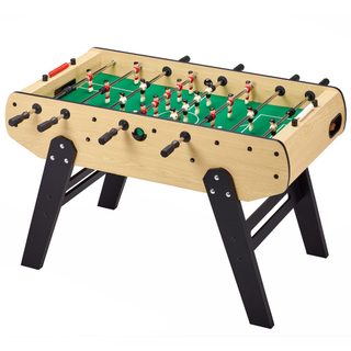 Kangui Baby-foot adulte - Robuste - Barres télescopiques - 2 à 4 joueurs - 3 Balles liège inclues