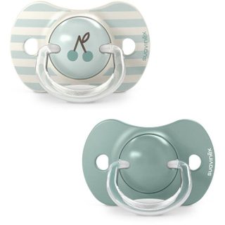 Suavinex Lot De 2 Sucettes Symétriques - Birdies - Sx Pro - 18 Mois Et Plus