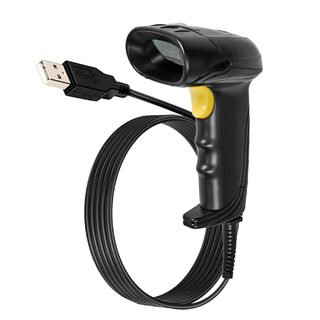 Lecteur De Codes-barres Et Qr Code Filaire Usb 2.0 Capteur Cmos 200 Scans/s Noir Nedis