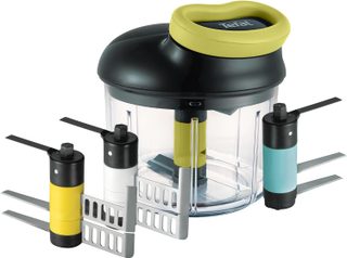 Hachoir Manuel 5 Secondes 900ml – Lames Inox, Noir & Vert