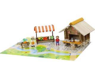 La Place Du Marché En Bois - Jeujura